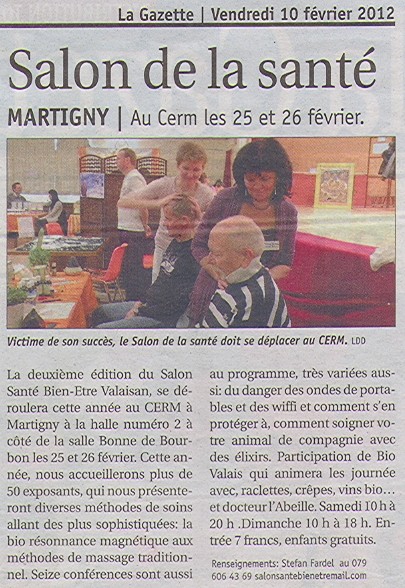 Gazette 10 Février 2012